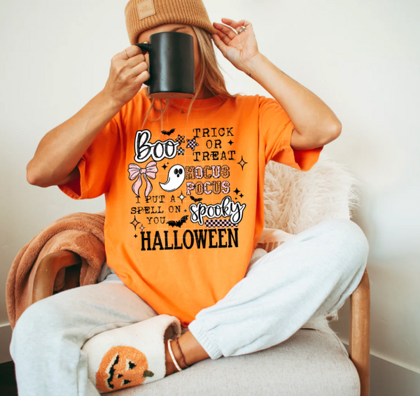 Trick or Treat Halloween Graphic Tee
