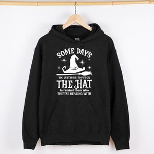 Season Of The Witch Retro Halloween Monster Artwork And Sassy Spooky Vibes Graphic Hoodie — view 5