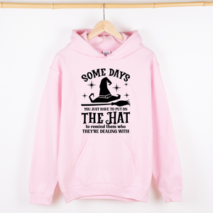 Season Of The Witch Retro Halloween Monster Artwork And Sassy Spooky Vibes Graphic Hoodie — view 6