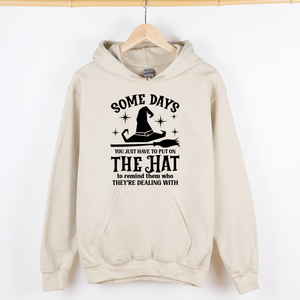 Season Of The Witch Retro Halloween Monster Artwork And Sassy Spooky Vibes Graphic Hoodie — view 2