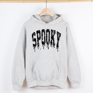 Spooky Strawberry Skeleton Coquette Halloween Faux Lace Vintage-Inspired Graphic Hoodie — view 4