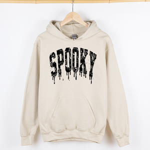 Spooky Strawberry Skeleton Coquette Halloween Faux Lace Vintage-Inspired Graphic Hoodie — view 1