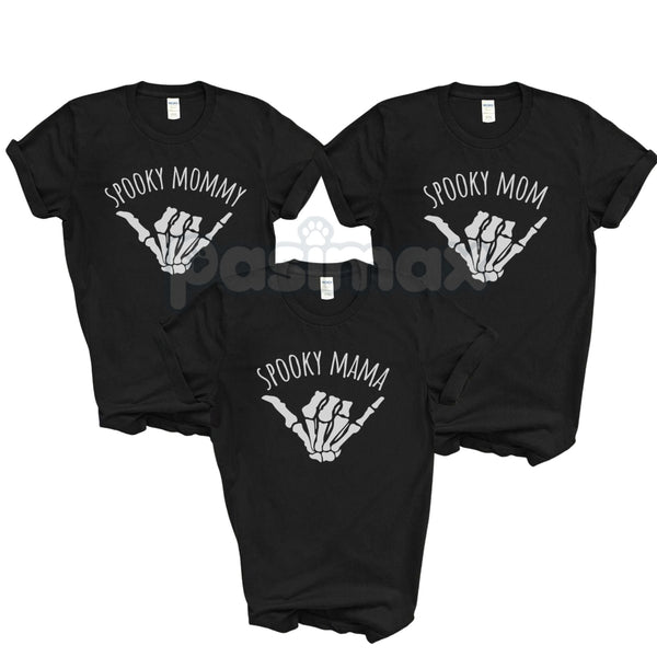 Spooky Halloween Matching Family Shirts - Mom, Dad, Sister, Brother & More! Coordinated Holiday Tees