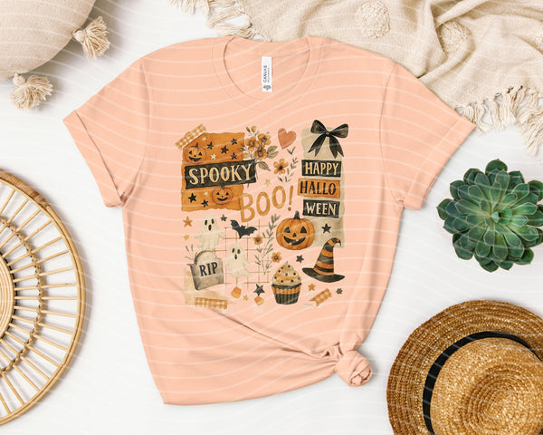 Halloween Collage Graphic Tee