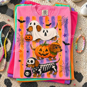 Halloween Dachshund Graphic Tee — view 2