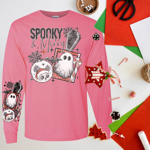 Spooky & Merry Graphic Tee — view 3