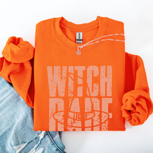 Witch Babe Halloween Mood Vibes Cozy Nightfall Mystic Spirit Edition Extra Sweatshirt — view 9