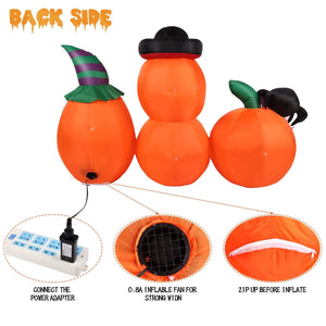 AGPTEK 4.9 Ft. Halloween Pumpkin Outdoor Decoration — view 4