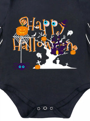 Children's Halloween Bat Bodysuit & Hat Costume Set — view 2