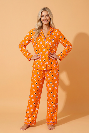 Halloween Long Sleeve Shirt & Pants Pajama Set — view 1