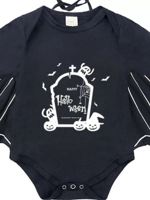 Children's Halloween Bat Bodysuit & Hat Costume Set — view 23