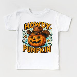 Howdy Pumpkin Western Halloween Shirt - Halloween Tee — view 2