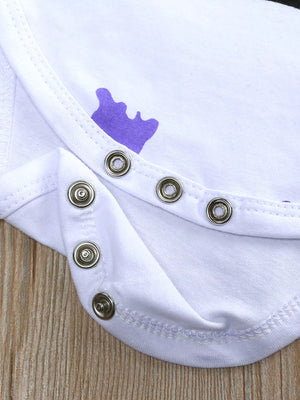 Children's Halloween Bodysuit and Pants Set with Hat — view 9
