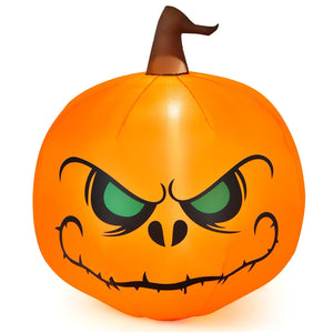 4 Feet Halloween Inflatable Pumpkin with Build-in LED Light — view 3