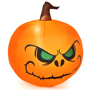 4 Feet Halloween Inflatable Pumpkin with Build-in LED Light — view 4