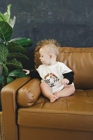 Creep It Real Halloween Sweatshirt Romper - more colors — view 4