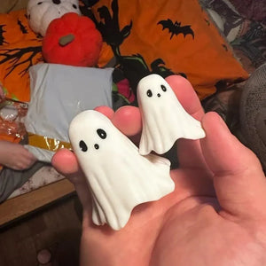 Cute Ghost Halloween Statue — view 3