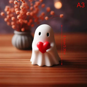Cute Ghost Halloween Statue — view 7