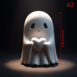 Cute Ghost Halloween Statue — view 8