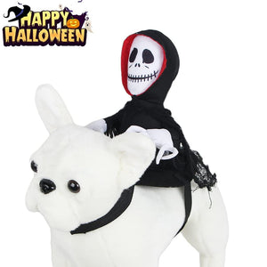 Funny Pet Decoration Dress Up Pet Cosplay Clothes Spider Pumpkin Vest — view 3