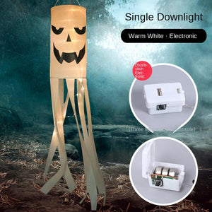 Halloween decorative hair dryer flag pendant ghost festival atmosphere luminous ghost hair dryer outdoor tree hanging supplies hanging ghost — view 4