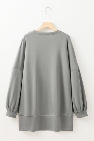 Happy Halloween Sequin Graphic Long Sleeve Top — view 8