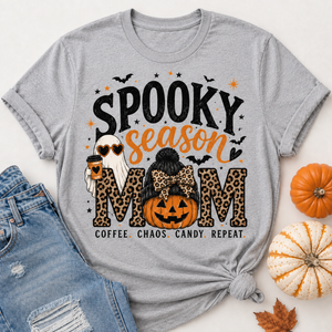 Spooky Season Mom Graphic Apparel — view 7