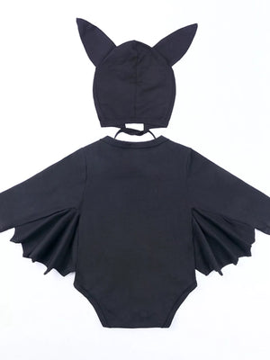 Children's Halloween Bat Bodysuit & Hat Costume Set — view 21