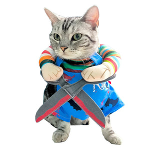 Pet Cat Scissor-Shaped Suit Cosplay Costume — view 6