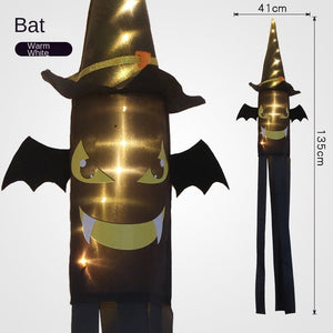 Halloween decorative hair dryer flag pendant ghost festival atmosphere luminous ghost hair dryer outdoor tree hanging supplies hanging ghost — view 10