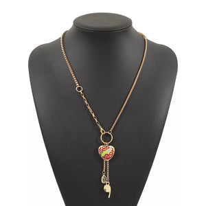 18K Gold-Plated Halloween Charm Necklace — view 11