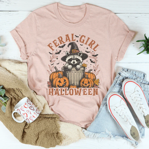 Feral Girl Halloween Tee — view 4