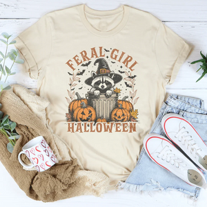Feral Girl Halloween Tee — view 2