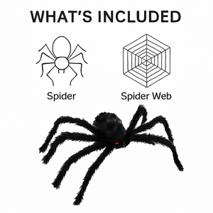 Giant Halloween Spider Decoration Outdoor — view 7