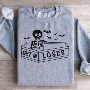 Get In Loser Halloween Sweatshirt — view 4
