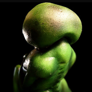 Green Alien Monster Embryo in Formaldehyde Jar Prop — view 8