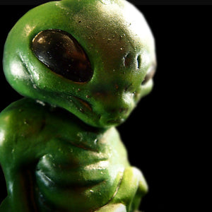 Green Alien Monster Embryo in Formaldehyde Jar Prop — view 9