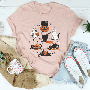 Halloween Cats Tee — view 3