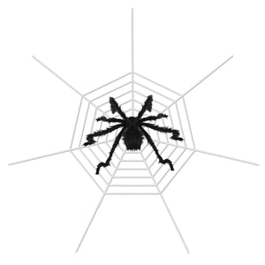 Halloween Decorations Spider 49" with 126" Tarantula Mega Spider Web — view 2