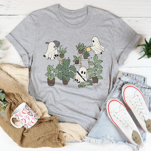 Halloween Ghost Plant Lover Tee — view 3