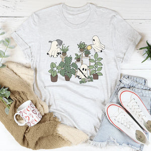 Halloween Ghost Plant Lover Tee — view 2