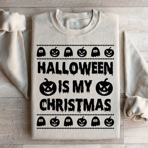 Halloween Is My Christmas Sweatshirt — view 3