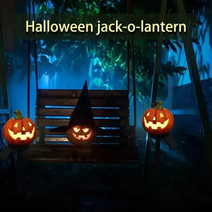 Halloween Jack-o '-lantern Solar Light — view 2