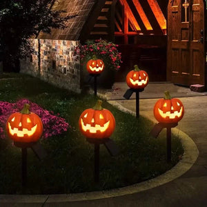 Halloween Jack-o '-lantern Solar Light — view 6