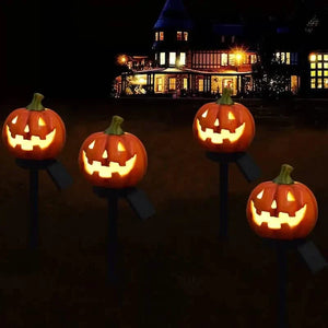 Halloween Jack-o '-lantern Solar Light — view 5