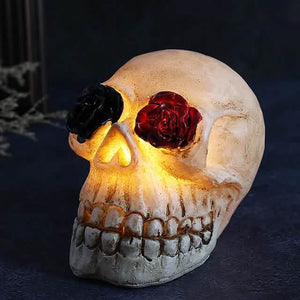 Halloween Resin Skull LED Night Light Decorative Light — view 3