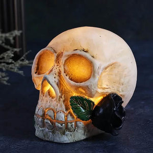 Halloween Resin Skull LED Night Light Decorative Light — view 4