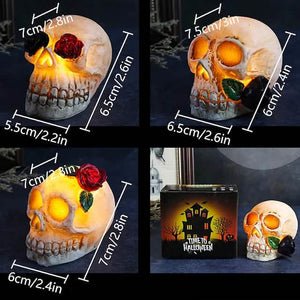 Halloween Resin Skull LED Night Light Decorative Light — view 8