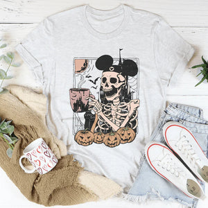 Halloween Skeleton Mouse Ears Tee — view 1