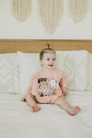 Halloween Sweatshirt Romper — view 7